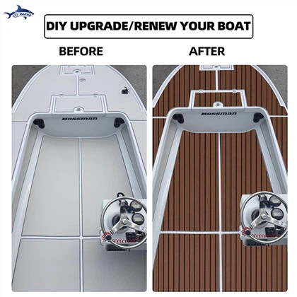 Talne obloge iz morskega tikovine za čolne